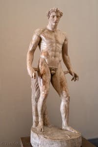 Dying Gladiator, Farnese Collection, Archaeological Museum of Naples, Italy