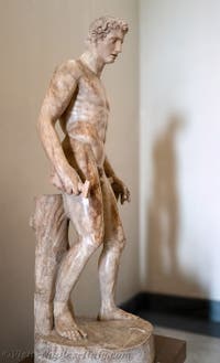 Dying Gladiator, Farnese Collection, Archaeological Museum of Naples, Italy