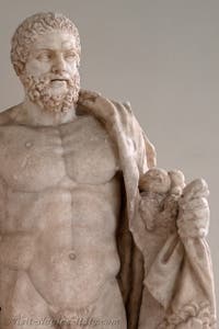Hermes of Hercules, Farnese Collection, Archaeological Museum of Naples, Italy