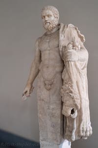 Hermes of Hercules, Farnese Collection, Archaeological Museum of Naples, Italy