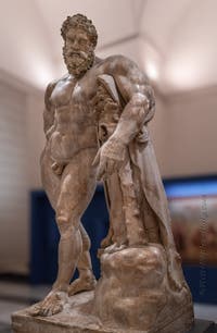 Hercules at Rest, Farnese Collection, Archaeological Museum of Naples, Italy