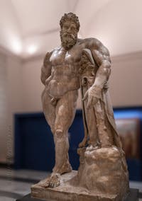 Hercules at Rest, Farnese Collection, Archaeological Museum of Naples, Italy