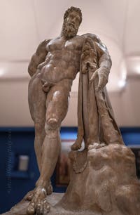 Hercules at Rest, Farnese Collection, Archaeological Museum of Naples, Italy