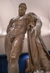 Hercules at Rest, Farnese Collection, Archaeological Museum of Naples, Italy