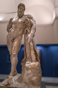 Hercules at Rest, Farnese Collection, Archaeological Museum of Naples, Italy