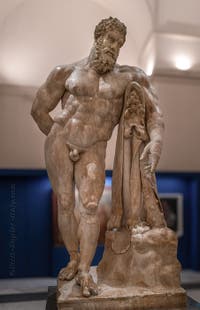 Hercules at Rest, Farnese Collection, Archaeological Museum of Naples, Italy