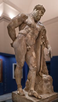 Hercules at Rest, Farnese Collection, Archaeological Museum of Naples, Italy
