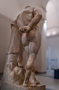 Hercules at Rest, Farnese Collection, Archaeological Museum of Naples, Italy