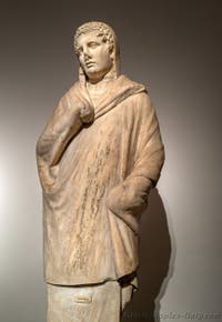 Bust of Hermes, Temple of Apollo, Pompeii, Archaeological Museum of Naples, Italy