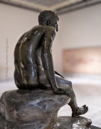 Hermes at Rest, Villa dei Papiri, Herculaneum, Archaeological Museum of Naples, Italy