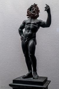 Jupiter holding a staff, Herculaneum, Archaeological Museum of Naples, Italy