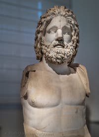 Jupiter Capitolinus, the Capitol, Cumae, the Archaeological Museum of Naples in Italy