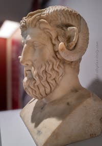 Hermes of Zeus-Ammon, Herculaneum, Archaeological Museum of Naples, Italy