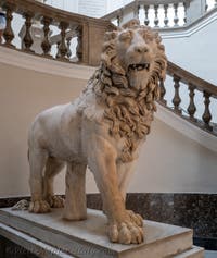 Standing Lion, Farnese Collection, Archaeological Museum of Naples, Italy