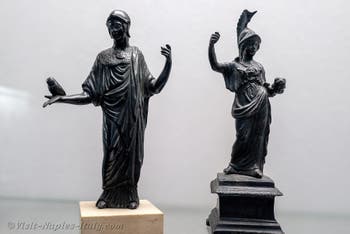 Statues of Minerva, Herculaneum, Archaeological Museum of Naples, Italy