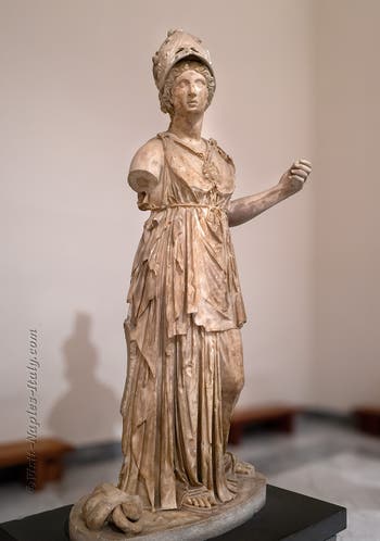 Minerva, Farnese Collection, Archaeological Museum of Naples, Italy