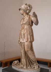 Minerva, Farnese Collection, Archaeological Museum of Naples, Italy