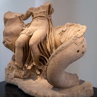 A Nereid on a seahorse, Formia, Archaeological Museum of Naples, Italy