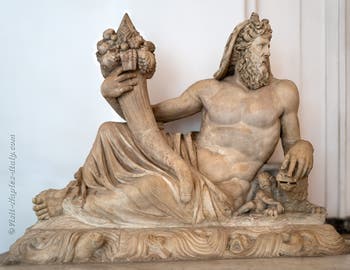 Oceanus with a cornucopia, Farnese Collection, Archaeological Museum of Naples, Italy