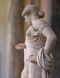 Orestes and Electra, Temple of Serapis, Pozzuoli, Archaeological Museum of Naples, Italy