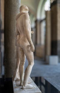 Orestes and Electra, Temple of Serapis, Pozzuoli, Archaeological Museum of Naples, Italy