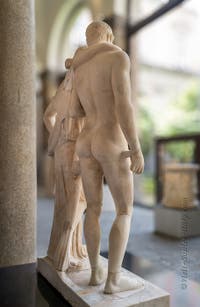 Orestes and Electra, Temple of Serapis, Pozzuoli, Archaeological Museum of Naples, Italy