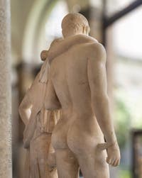 Orestes and Electra, Temple of Serapis, Pozzuoli, Archaeological Museum of Naples, Italy