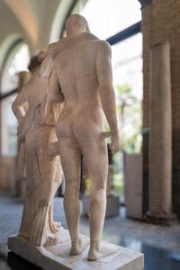 Orestes and Electra, Temple of Serapis, Pozzuoli, Archaeological Museum of Naples, Italy