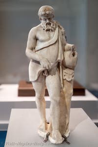 Satyr used as a fountain, Casa del Granduca, Pompeii, Archaeological Museum of Naples, Italy