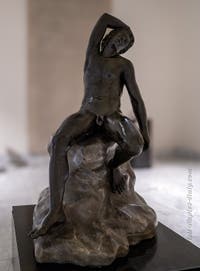 Sleeping satyr, Villa dei Papiri, Herculaneum, Archaeological Museum of Naples, Italy