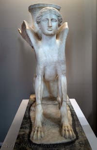 Sphynx, House of the Faun, Pompeii, Archaeological Museum of Naples, Italy
