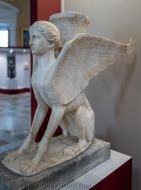 Sphynx, House of the Faun, Pompeii, Archaeological Museum of Naples, Italy