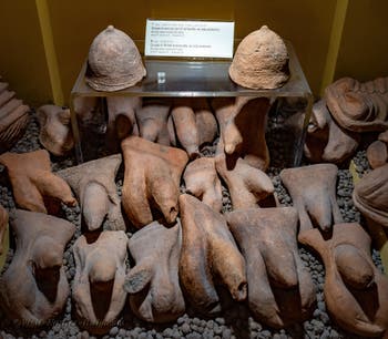 Breasts and penises, Erotic Cabinet, Archaeological Museum of Naples