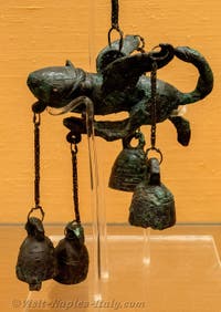 Tintinnabulum, winged phallus, Pompeii, Erotic Cabinet, Naples Archaeological Museum