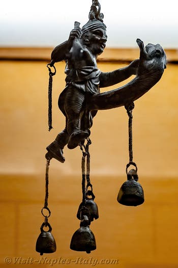 Tintinnabulum, phallus in the shape of a panther, Herculaneum, Erotic Cabinet, Archaeological Museum of Naples