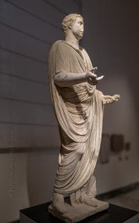 Man in a toga, Temple of Apollo, Pompeii, Archaeological Museum of Naples, Italy