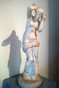 Venus Emerging from the Bath, Porticus of the Temple of Isis, Pompeii, Archaeological Museum of Naples, Italy