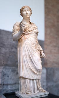 Daughter of Nonius Balbus, Herculaneum, Archaeological Museum of Naples, Italy