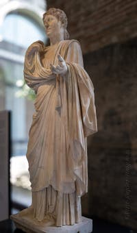 Daughter of Nonius Balbus, Herculaneum, Archaeological Museum of Naples, Italy