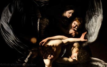 Caravaggio, the Seven Works of Mercy, Pio Monte della Misericordia in Naples, Italy