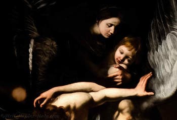 Caravaggio, the Seven Works of Mercy, Pio Monte della Misericordia in Naples, Italy