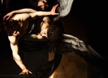 Caravaggio, the Seven Works of Mercy, Pio Monte della Misericordia in Naples, Italy