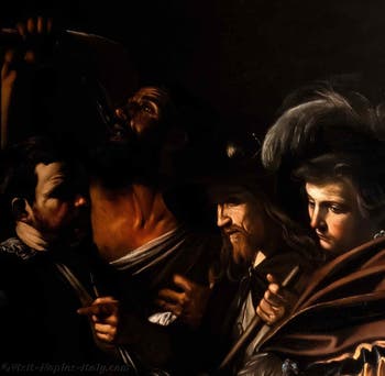 Caravaggio, the Seven Works of Mercy, Pio Monte della Misericordia in Naples, Italy
