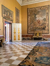 The Guard Officers' Mess at the Royal Palace of Naples in Italy