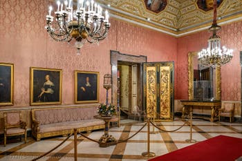 The Flemish Room at the Royal Palace of Naples