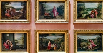Paintings by Federico Zuccari, the Hall of the Grand Captain in the Royal Palace of Naples