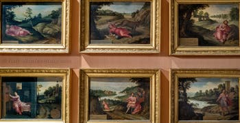 Paintings by Federico Zuccari, the Hall of the Grand Captain in the Royal Palace of Naples