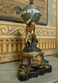 The Hall of Hercules or the Viceroy’s Hall at the Royal Palace of Naples in Italy