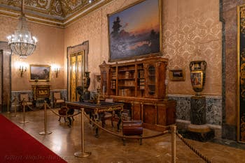 King Joachim Murat’s office at the Royal Palace in Naples, Italy