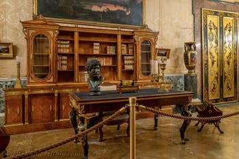 King Joachim Murat’s office at the Royal Palace in Naples, Italy